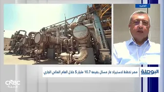 What is the importance of regasification vessels in bridging Egypt's gas gap?