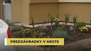 Predzáhradky v meste