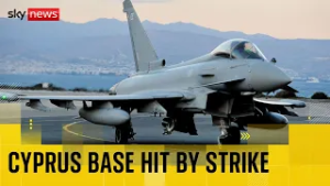 RAF base in Cyprus hit by drone strike
