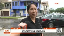 WATER LEAK IN TRUJILLO NEIGHBORHOOD
