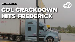 CDL crackdown reaches Frederick as school fights order, county stops new training