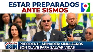 Abinader: "Now we have an idea of what to do" in case of an earthquake | SIN Prime Time News with...