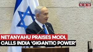 PM Modi In Israel: Netanyahu Calls India A Gigantic Power & Democracy During Knesset Speech