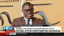 Sifuna atetea mkutano na Gachagua