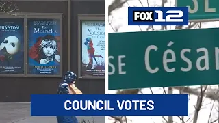 Portland City Council approves new PSU venue & Keller plan; Renaming Cesar Chavez Blvd