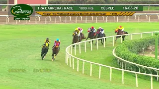 Hipódromo Monterrico   1ra Carrera 16 Agosto 26