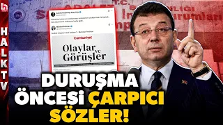 İBB DAVASI ÖNCESİ SİLİVRİ'DE YER GÖK İNLEDİ! İmamoğlu'nun 'savunma' sözleri deprem etkisi yaratacak!