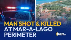 Man Shot at Mar-a-Lago Perimeter; Former Secret Service Agent Addresses Security | EWTN News Nightly