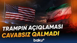 İran rəsmisi ABŞ Prezidentinin Hörmüz barədə sözlərinə sərt münasibət bildirdi - Baku TV