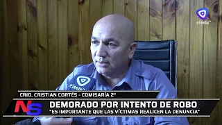 Detained for attempted robbery: "We ask victims to file a report," says Police Commissioner