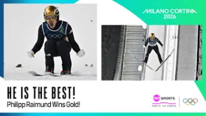 Philipp Raimund WINS GOLD for Germany in the men's Ski Jump Normal Hill ? | Winter Olympics 2026