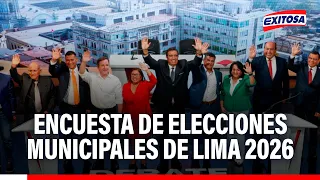 🔴🔵 Elecciones Municipales Lima 2026: Encuesta de Gauss Data exclusiva para Exitosa