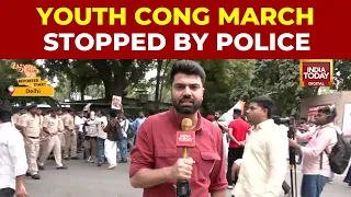 Ground Report: Youth Congress' Gherao March Towards Election Commission Stopped By Police In Delhi