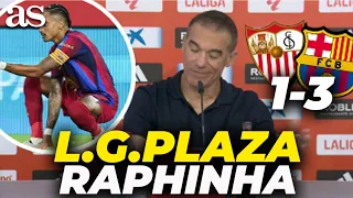 LUIS GARCÍA PLAZA, BEWILDERED BY RAPHINHA NOT BEING NOMINATED FOR THE BALLON D'OR