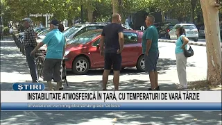 ATMOSPHERIC INSTABILITY NATIONWIDE, WITH LATE SUMMER TEMPERATURES