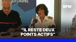 Gironde wildfires: "Things are starting to improve significantly," says the prefect