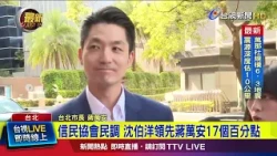 Xinmin Association Poll: Shen Po-yang Leads Chiang Wan-an by 17 Percentage Points [Breaking News]