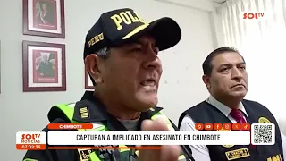 Chimbote: Murder suspect captured in front of school