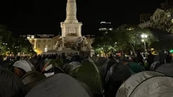 Жилищный кризис: полиция вытеснила протестующих с центральных площадей Лиссабона и Порту