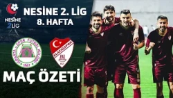 Isbaş Isparta 32 vs. Seza Çimento Elazığspor | Nesine 2nd League Week 8 Highlights