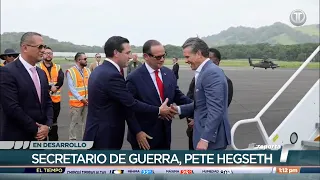 U.S. Secretary of War Pete Hegseth arrives in Panama