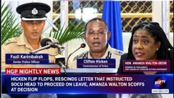 Hicken Flip Flop, Rescinds Letter That Instructed Socu Head To Proceed On Leave,......