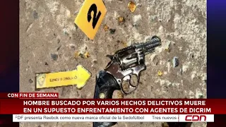 Man wanted for various crimes killed in alleged shootout with DICRIM