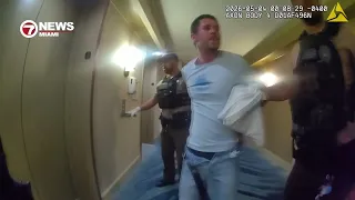 Bodycam shows arrest of Secret Service officer accused of exposing himself to guests
