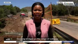 Gauteng bridges on the verge of collapse