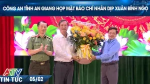 CÔNG AN TỈNH AN GIANG HỌP MẶT BÁO CHÍ NHÂN DỊP XUÂN BÍNH NGỌ