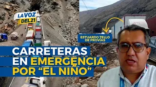 Estuardo Tello explains Provías' action plan against the "El Niño" phenomenon