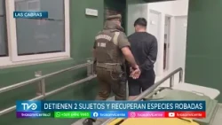 In Peumo, Carabineros arrest two suspects and recover stolen items