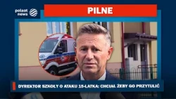 "I’ll help you, but put the knives down." Principal stops 15-year-old attacker