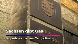 Sachsen gibt Gas - Mopeds vor neuem Tempolimit