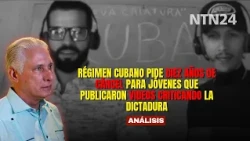 Cuban regime seeks ten-year prison sentences for young people who posted videos criticizing the d...