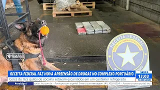 FEDERAL REVENUE SERVICE SEIZES MORE DRUGS AT PORT COMPLEX