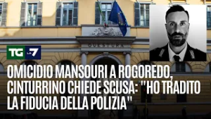 Omicidio Mansouri a Rogoredo, Cinturrino chiede scusa: "Ho tradito la fiducia della Polizia"