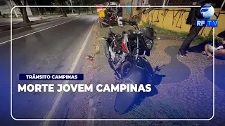 BREAKING NEWS - Pickup truck and motorcycle collision kills young man on major Campinas avenue