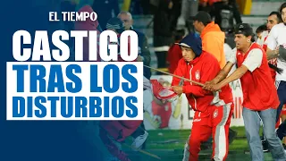 Drastic sanctions following América vs. Santa Fe riots: away fans banned | ELTIEMPO