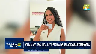 #TeleislasNews I Vilma Jay,segunda secretaria de relaciones exteriores.