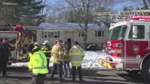 Manchester house fire displaces family of 5