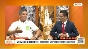 Elecciones 2026: Wilmar Moreno, candidato a diputado por Fe En El Perú