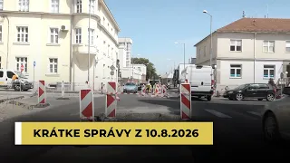 Krátke správy z 10.8.2026
