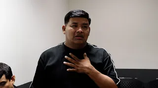 Julio Chinamo and his ex in court