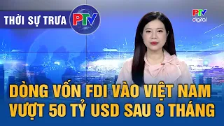 Phu Tho News Noon 10/04/2026 | FDI inflows into Vietnam exceed $50 billion after 9 months