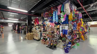 Comercio cívico en mercado San Miguelito