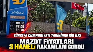 A first in the history of the Republic of Türkiye: Diesel prices hit 3 digits