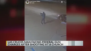 Las Cruces man accused of shooting at Catholic church faces federal charge