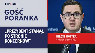 Motyka: President Nawrocki sided with the corporations | MORNING GUEST