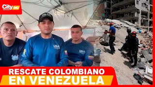 Colombian rescuers save child from rubble in Venezuela | CityTv